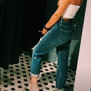 Hollister mom jeans